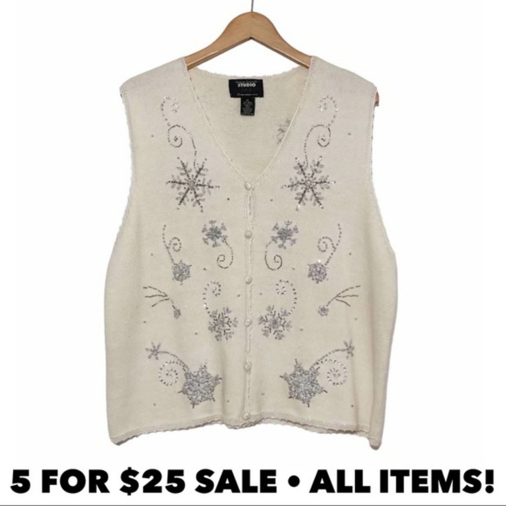 Vintage Designers Originals Sweater Vest